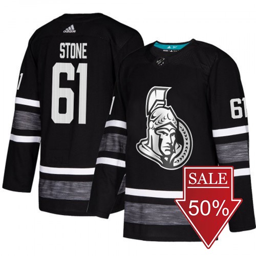 Ottawa Senators Trikot Mark Stone Schwarz 2019 NHL All Star–1